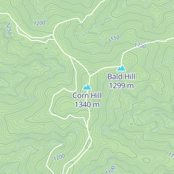Map of Corn Hill