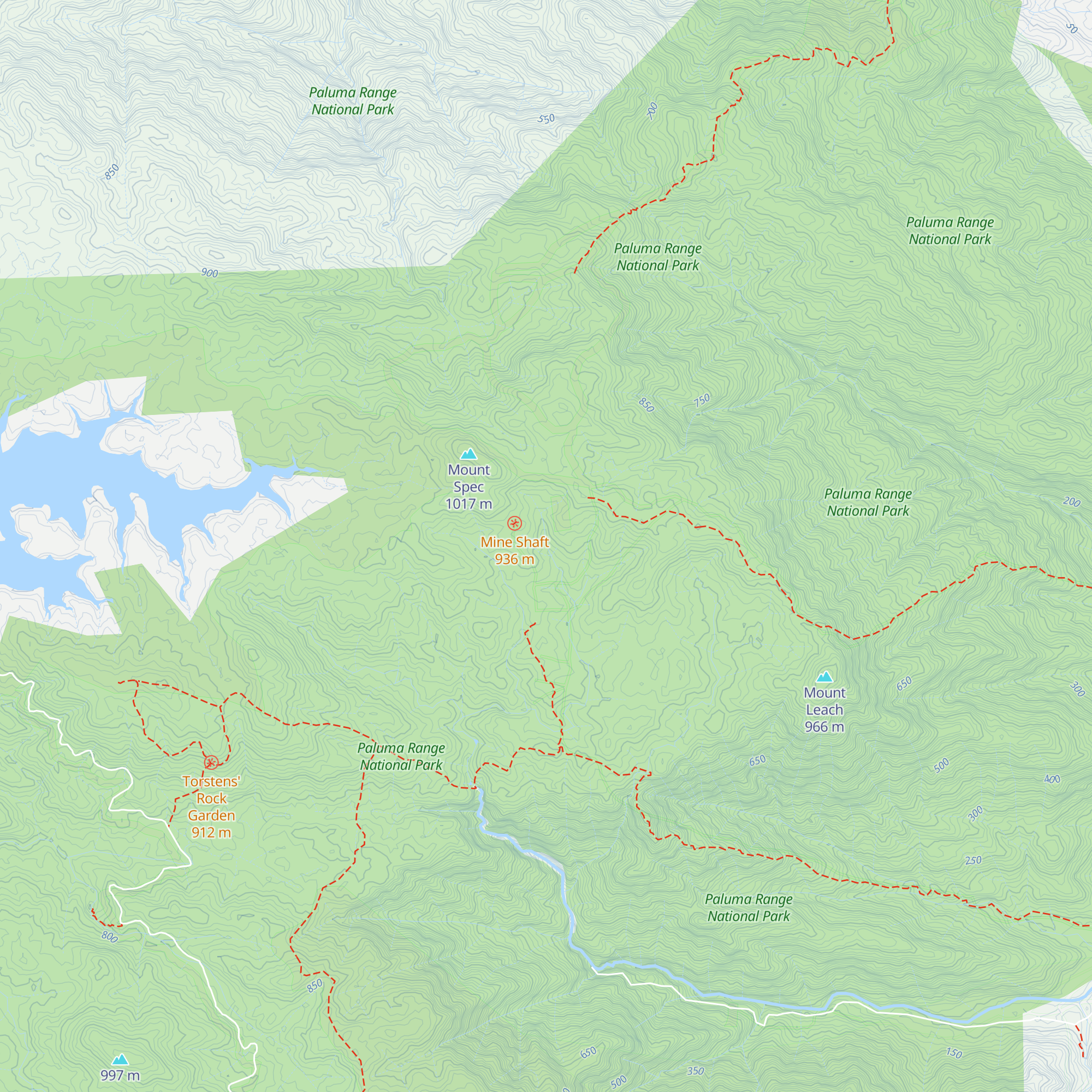 DCK Shelter map