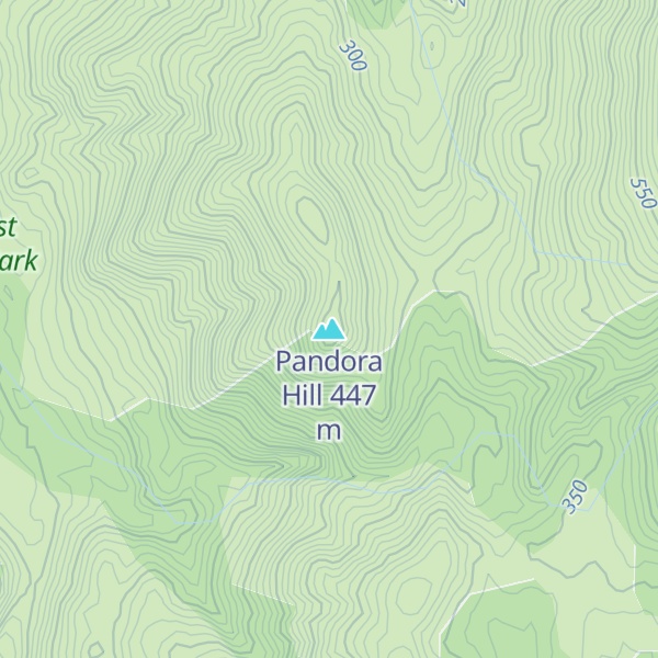 Map of Pandora Hill