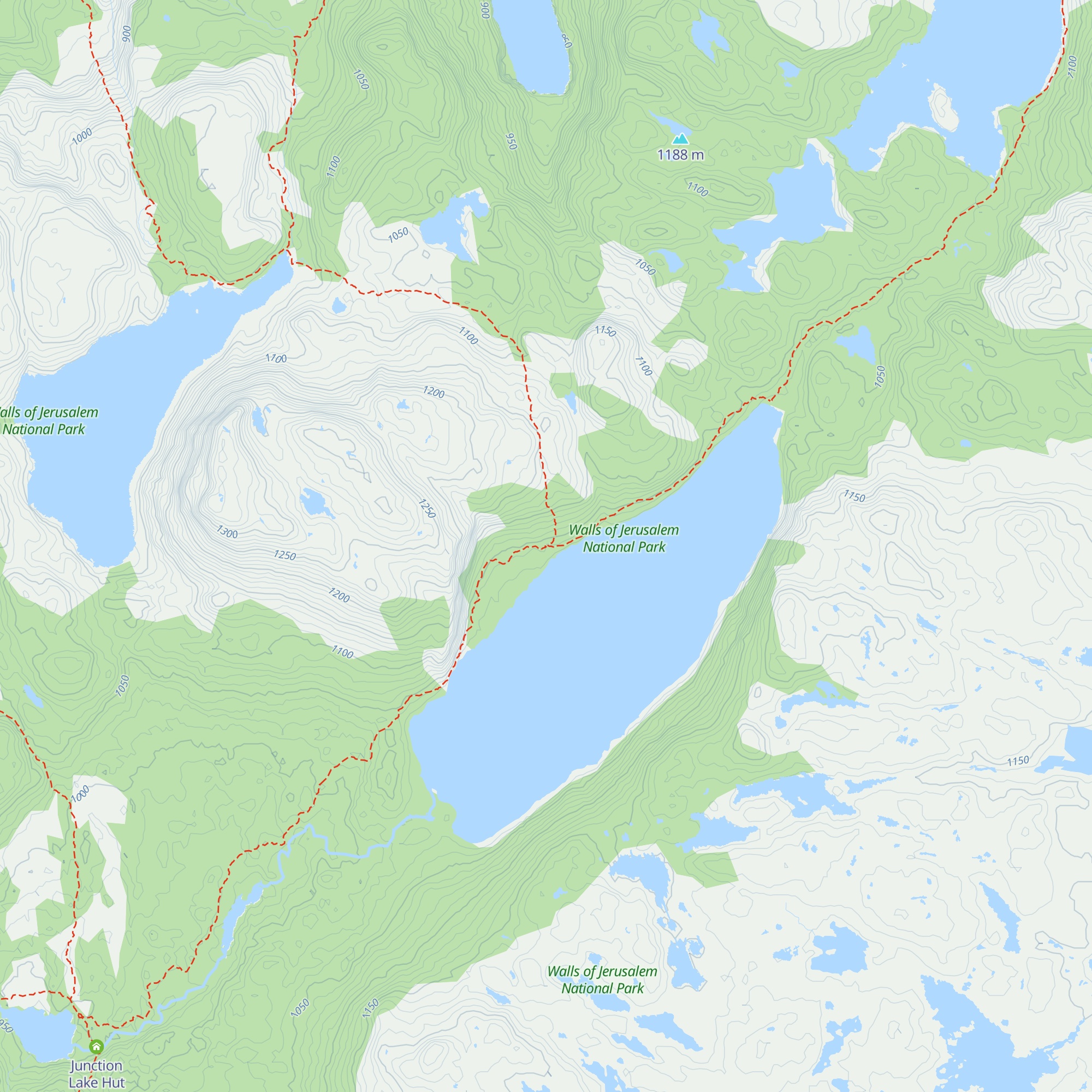 Meston Hut map