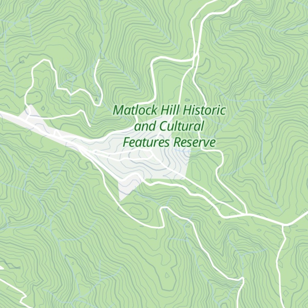 Map of Matlock Hill