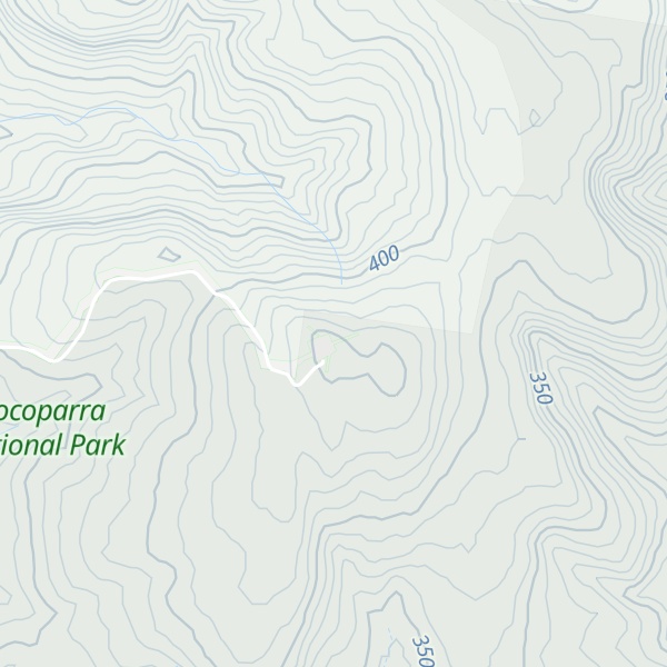Map of Mount Bingar