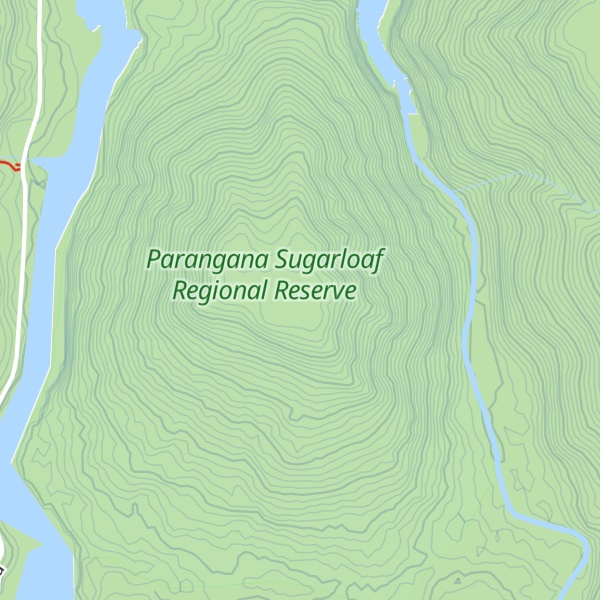 Map of Parangana Sugarloaf