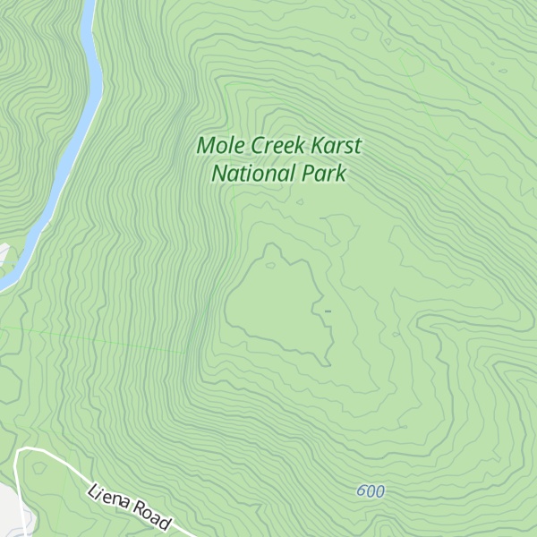 Map of Solomons Dome