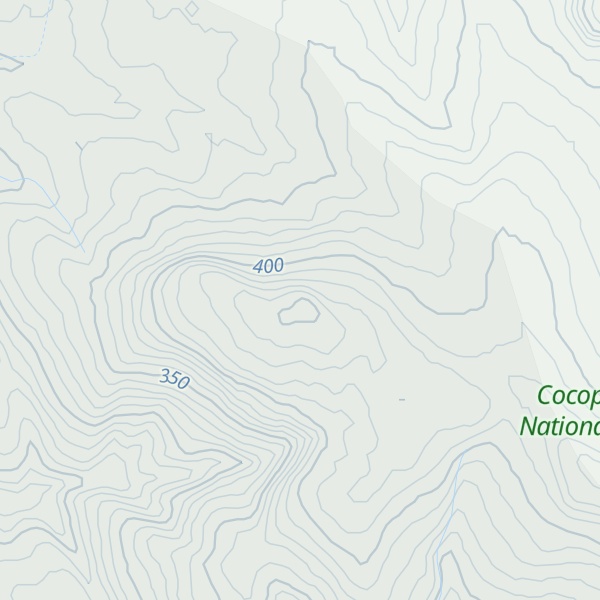 Map of Mount Elliott