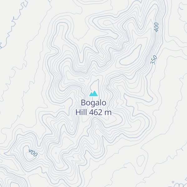 Map of Bogalo Hill