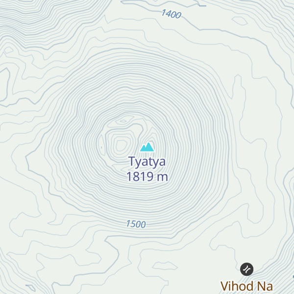 Map of Tyatya