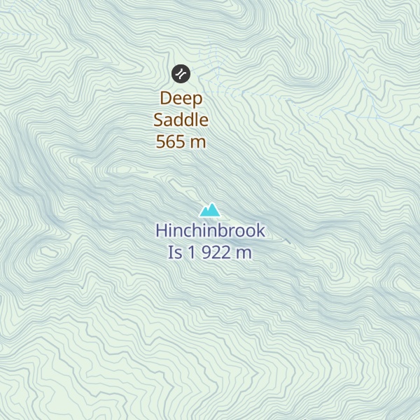 Map of Hinchinbrook Is 1