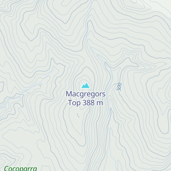 Map of Macgregors Top