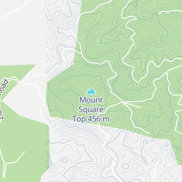 Map of Mount Square Top