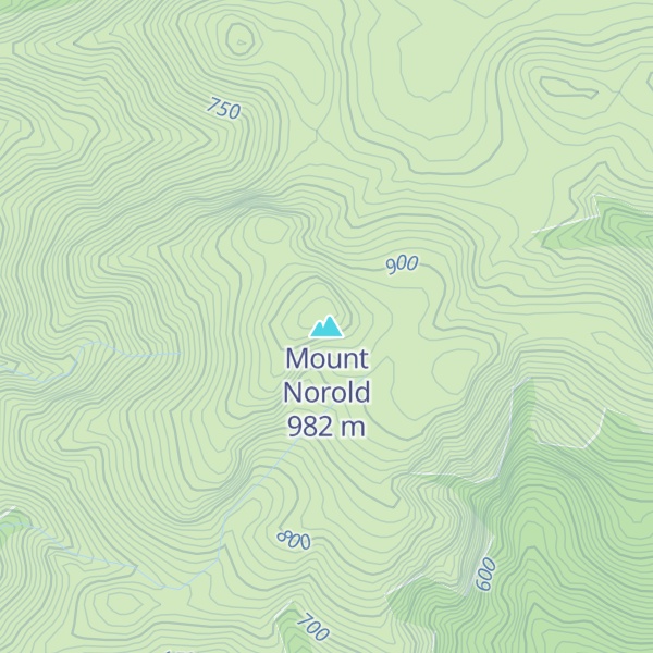 Map of Mount Norold