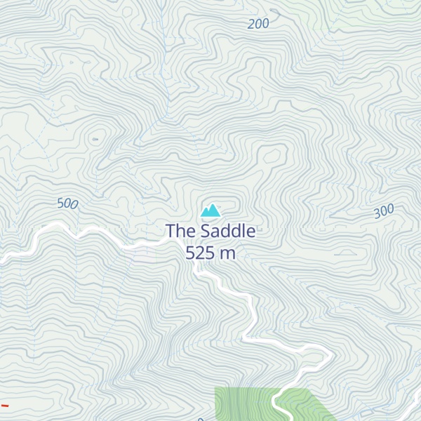 Map of The Saddle
