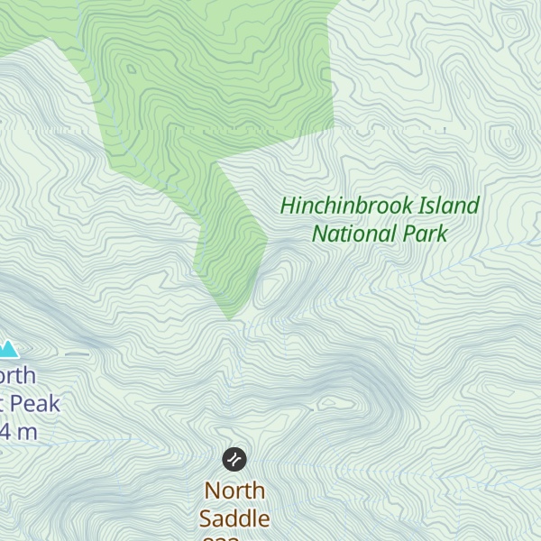 Map of Pineapple Peak