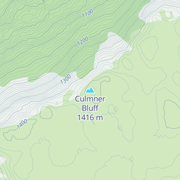 Map of Culmner Bluff
