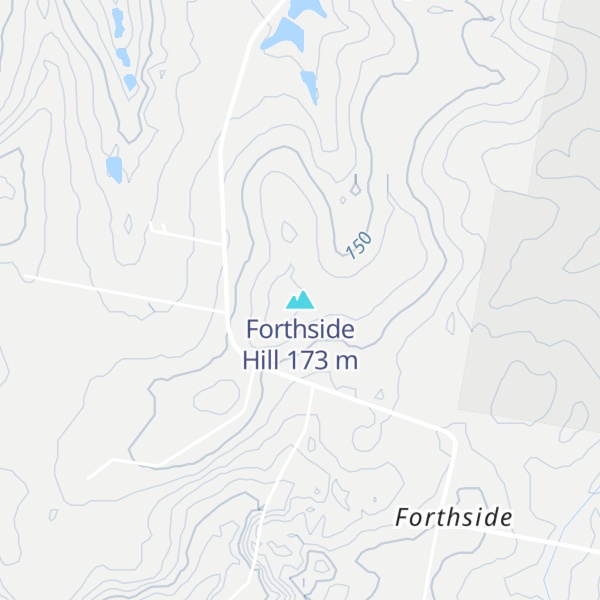 Map of Forthside Hill
