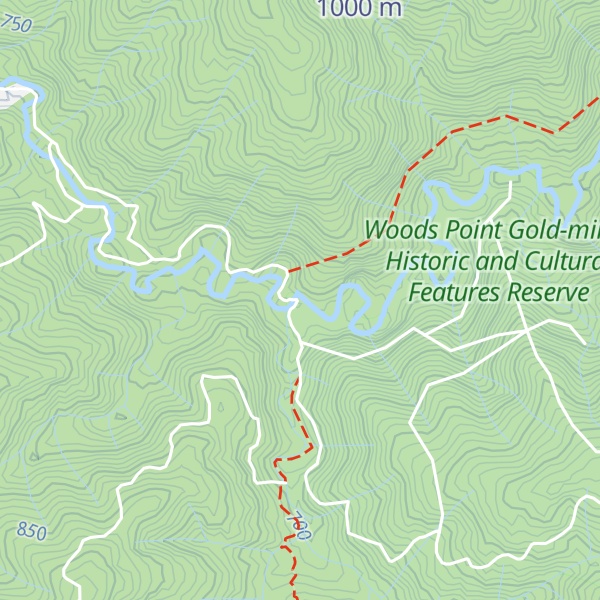 Map of Gloz Hut