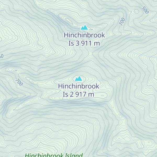 Map of Hinchinbrook Is 2