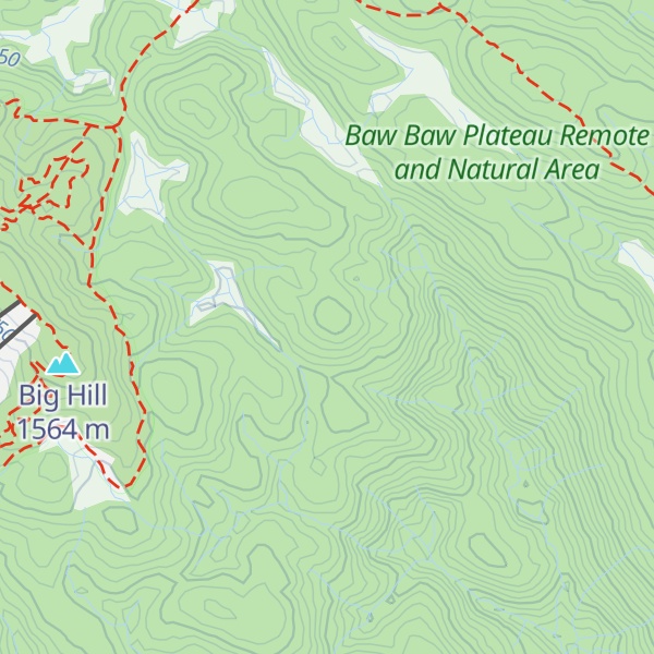 Map of Howitt Hill