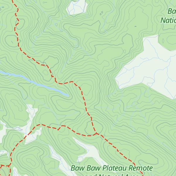 Map of Talbot Peak