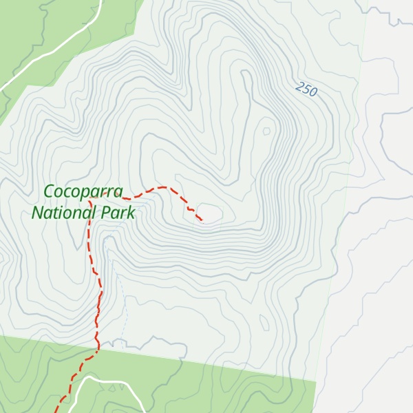 Map of Mount Brogden