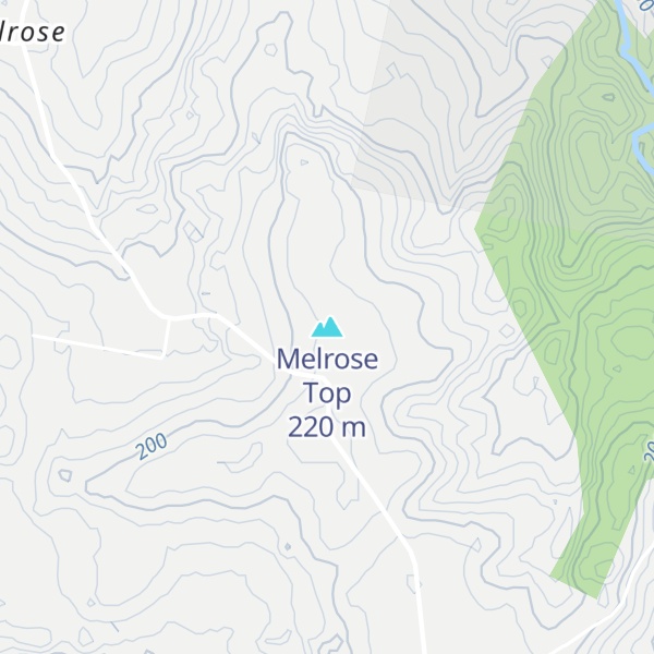 Map of Melrose Top