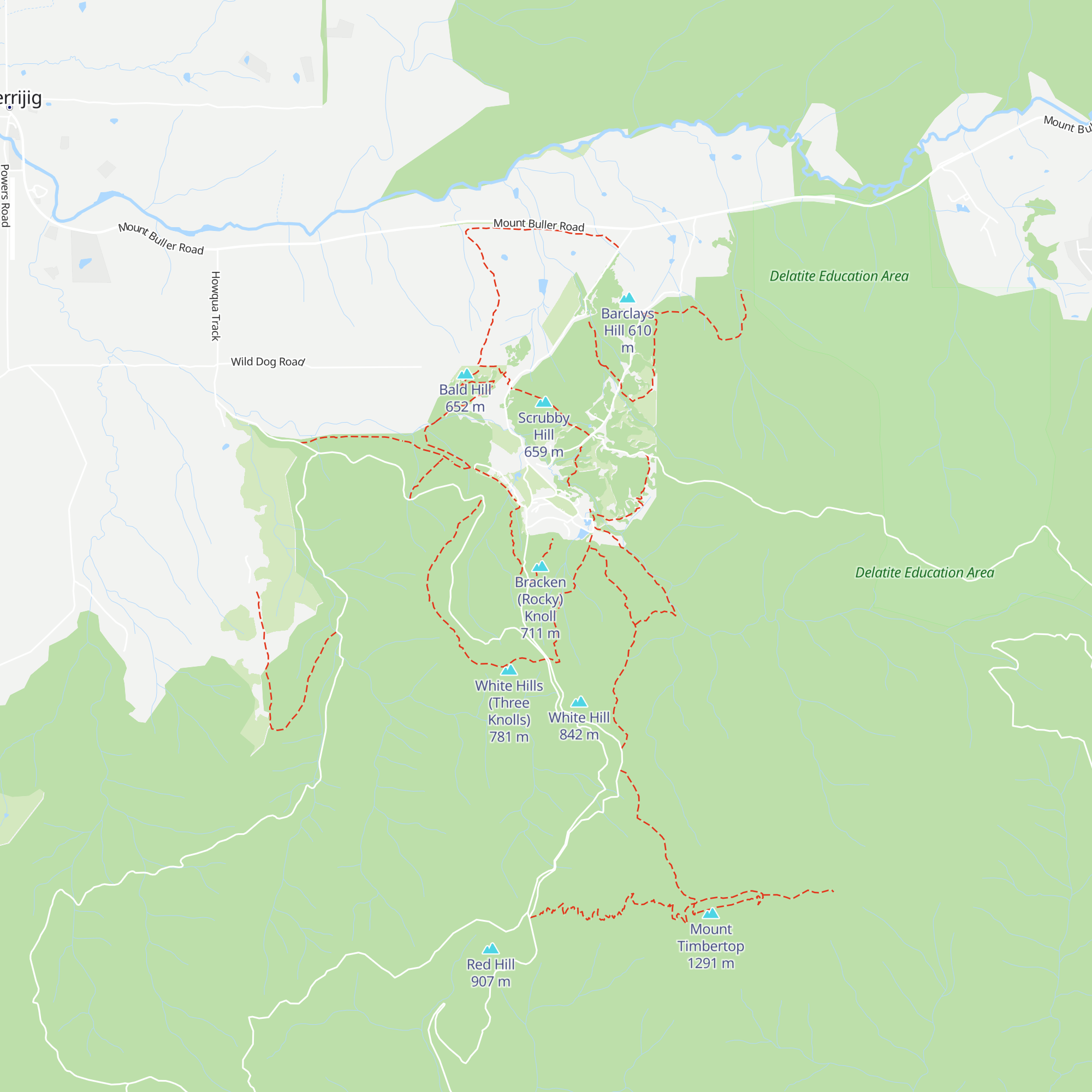 I Unit Hut map