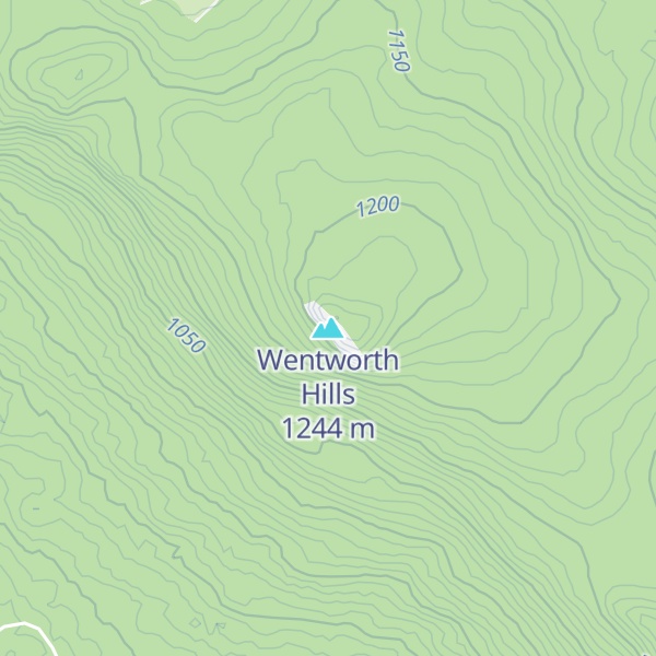 Map of Wentworth Hills