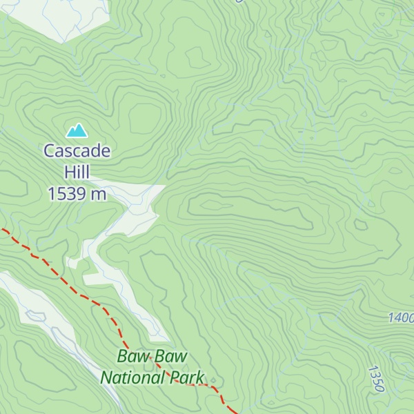 Map of Mount Saint Gwinear
