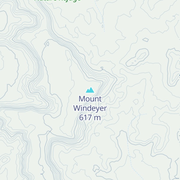 Map of Mount Windeyer