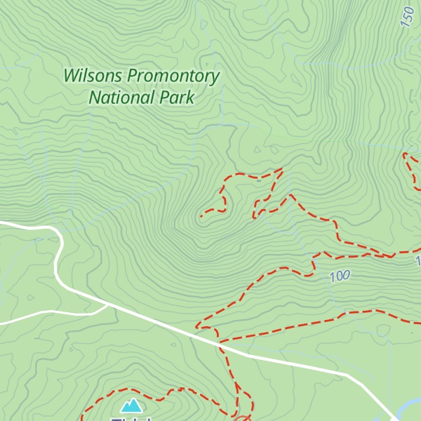 Map of Mount Bishop