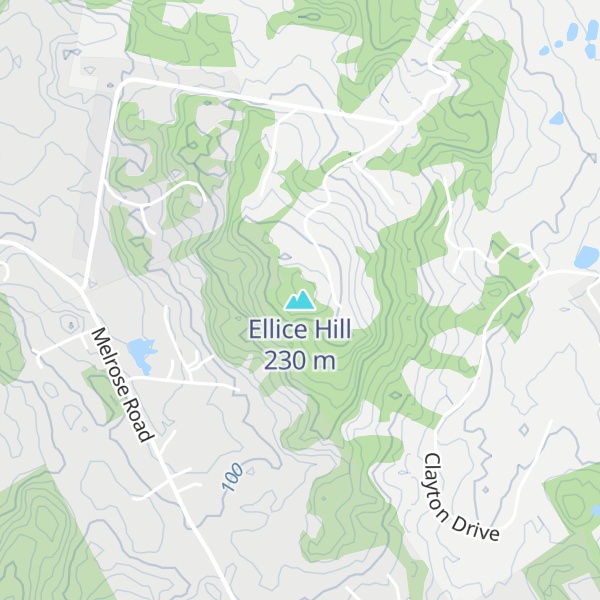 Map of Ellice Hill