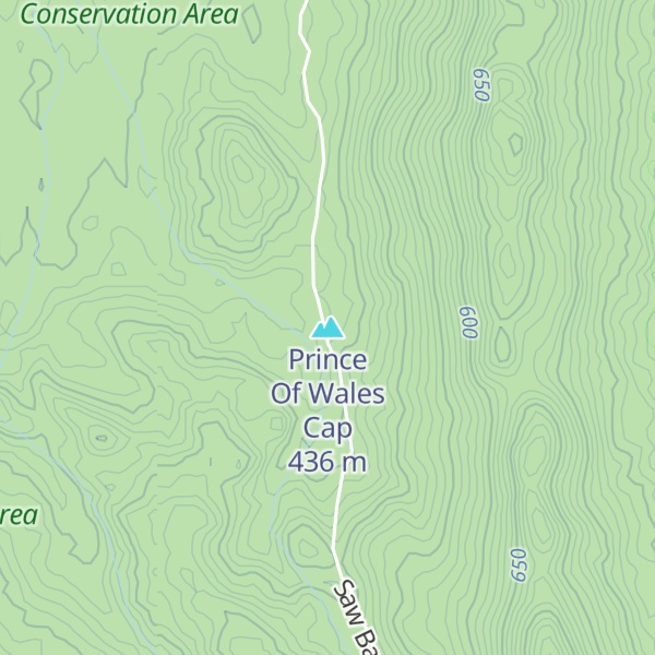 Map of Prince Of Wales Cap