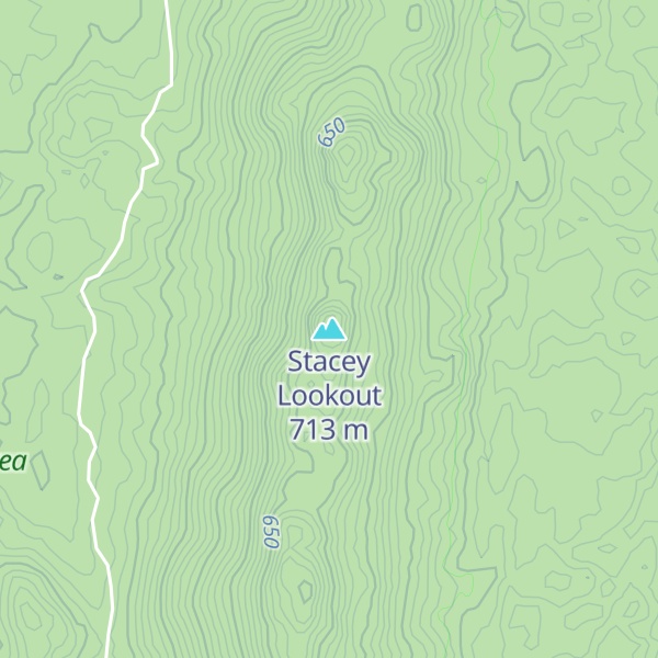 Map of Stacey Lookout