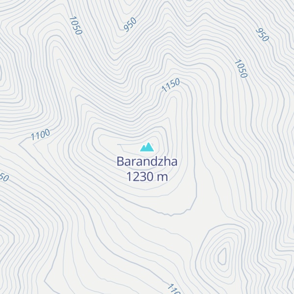 Map of Barandzha