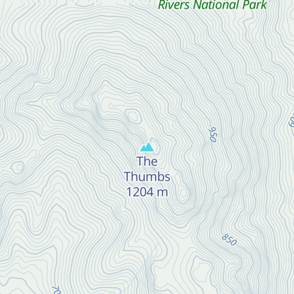 Map of The Thumbs