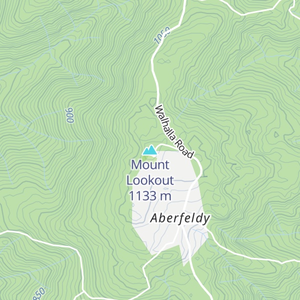 Map of Mount Lookout