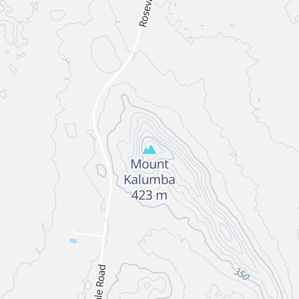 Map of Mount Kalumba