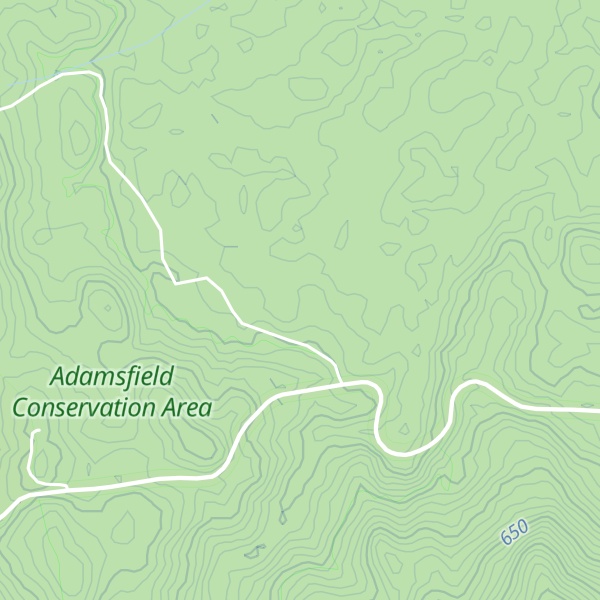 Map of Corkscrew Hill