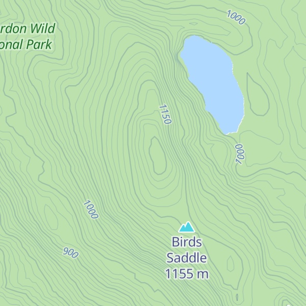 Map of Darkes Peak