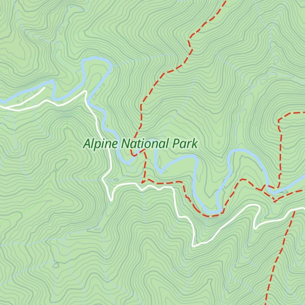 Map of Gardiners Hut