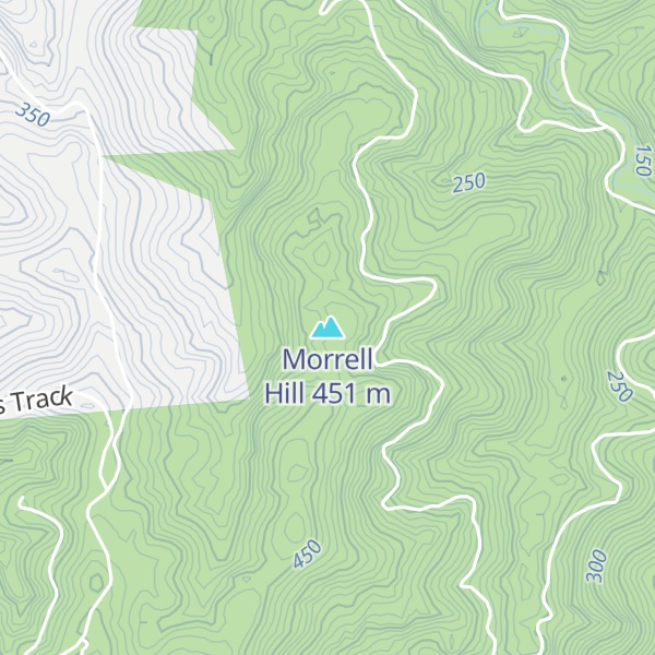 Map of Morrell Hill