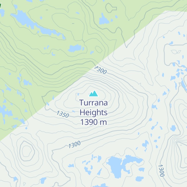 Map of Turrana Heights