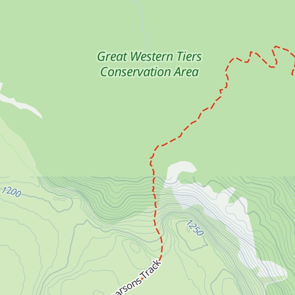 Map of Haberles Hut
