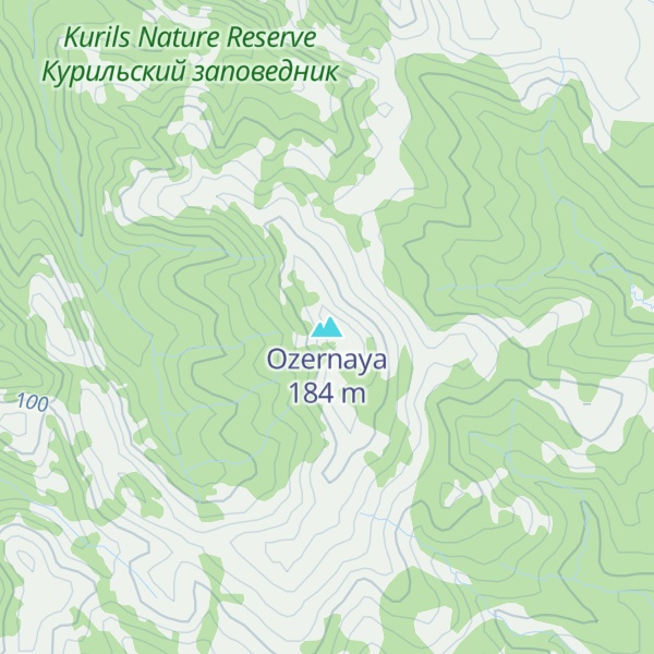 Map of Ozernaya