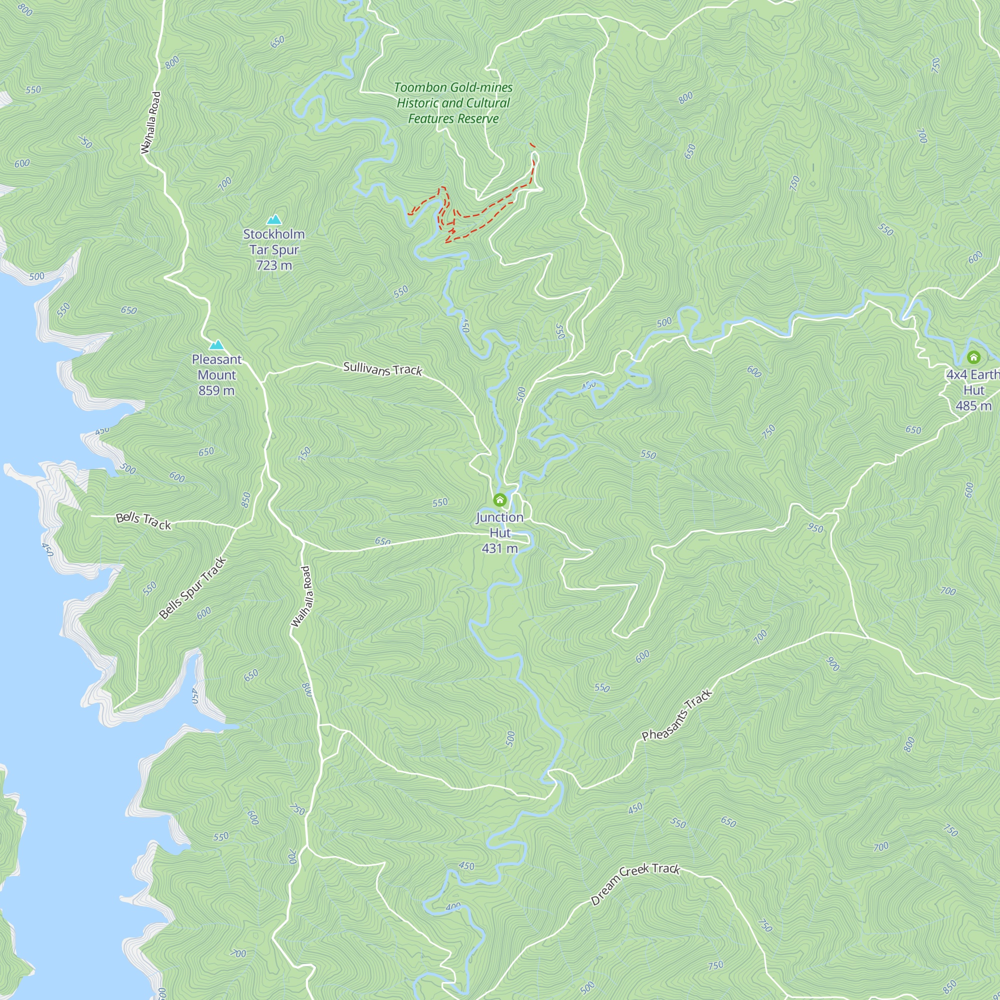 Junction Hut map