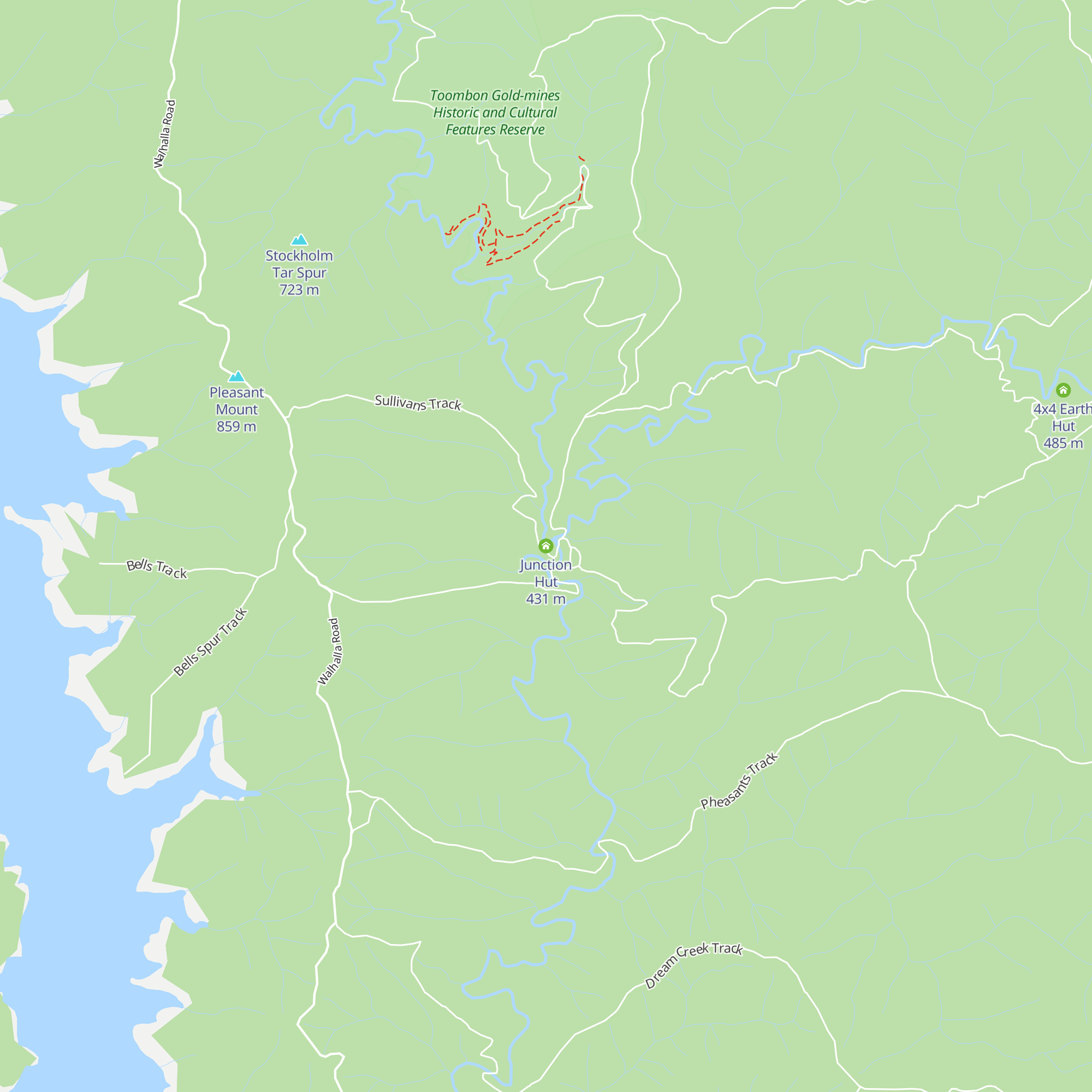 Junction Hut map