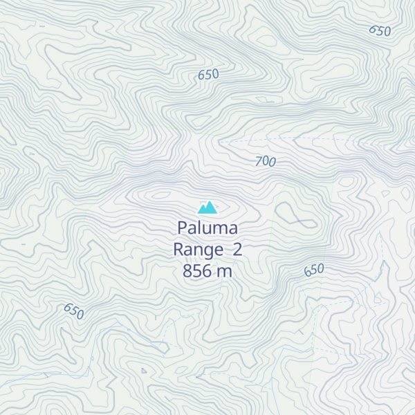 Map of Paluma Range  2