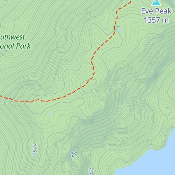 Map of Eliza Bluff