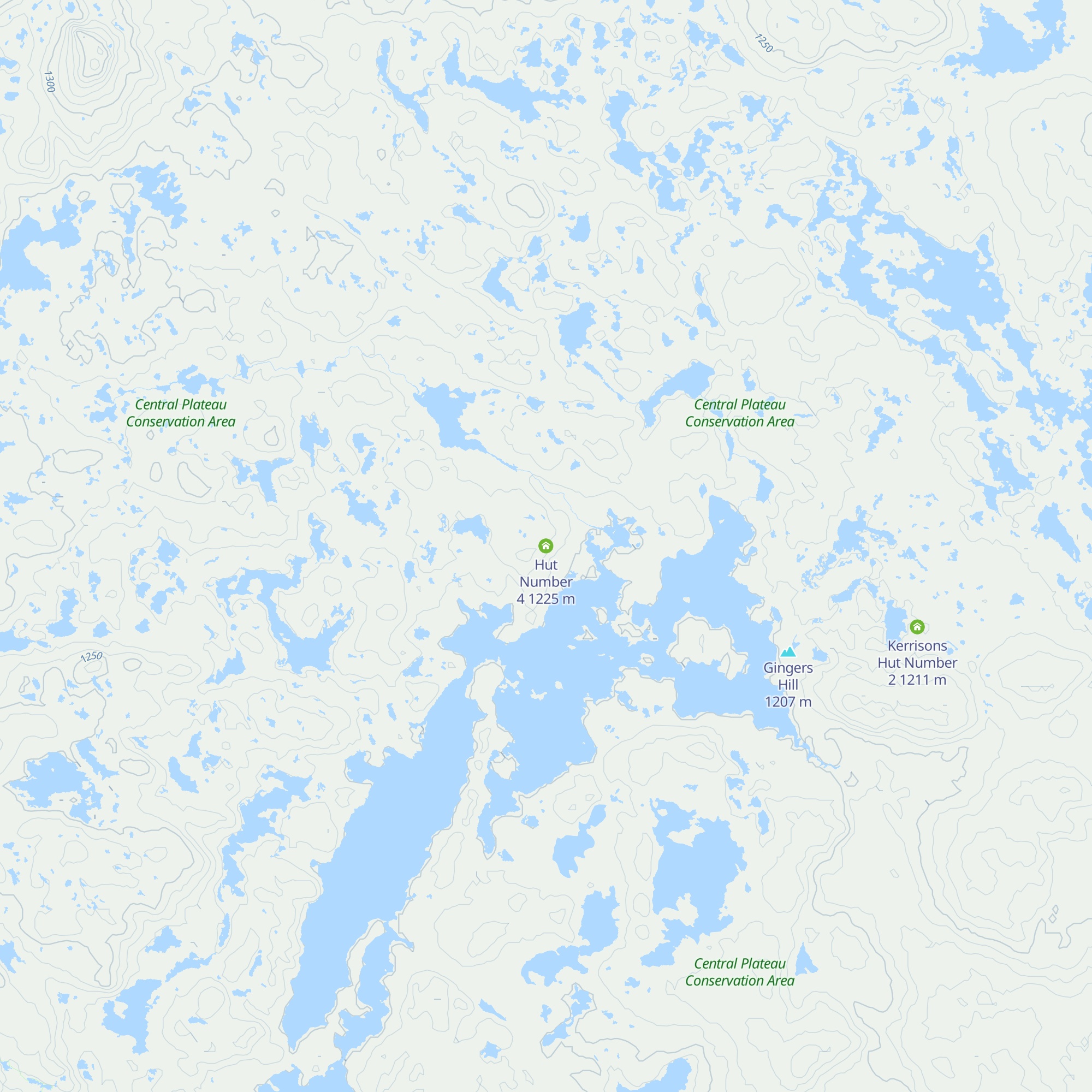 Hut Number 4 map