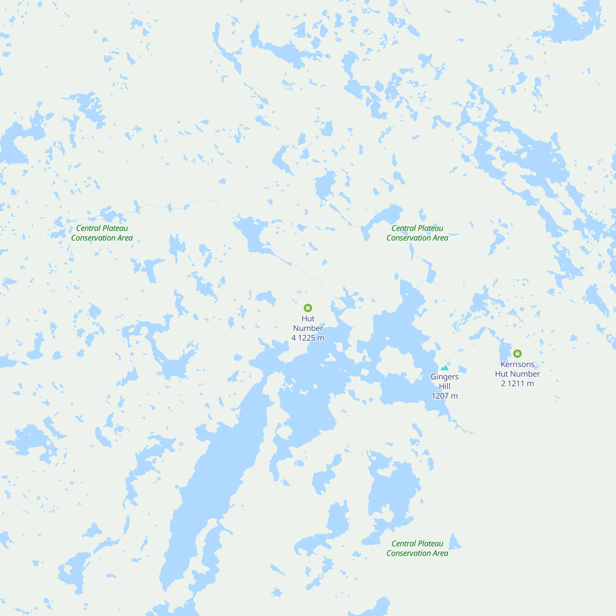 Hut Number 4 map